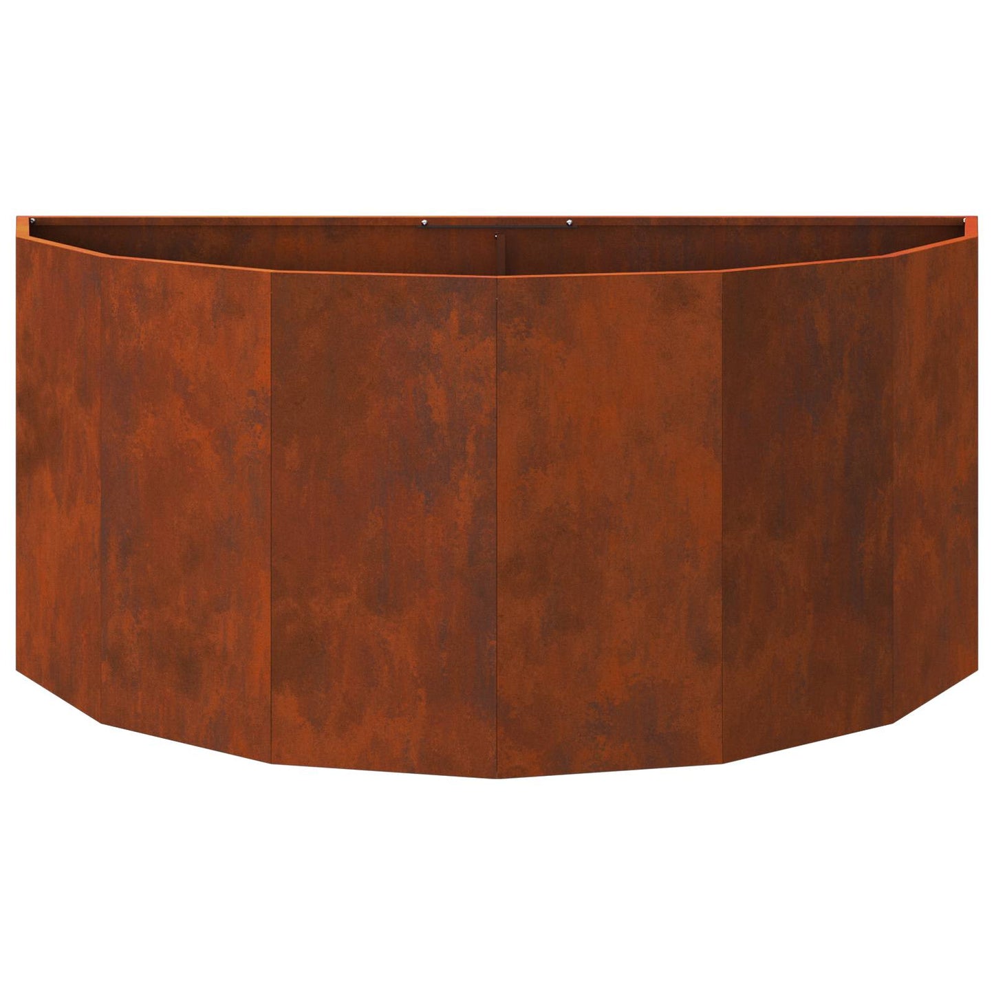 vidaXL Jardinière Corten 120 x 60 x 50 cm Acier patinable