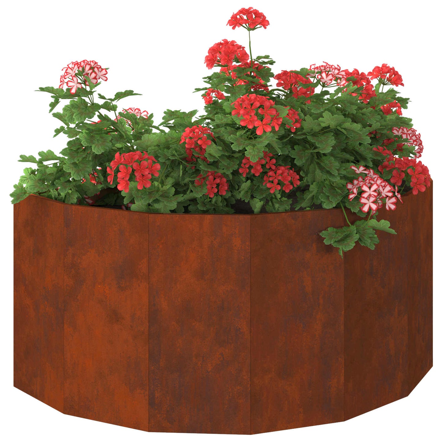 vidaXL Jardinière Corten 120 x 60 x 50 cm Acier patinable