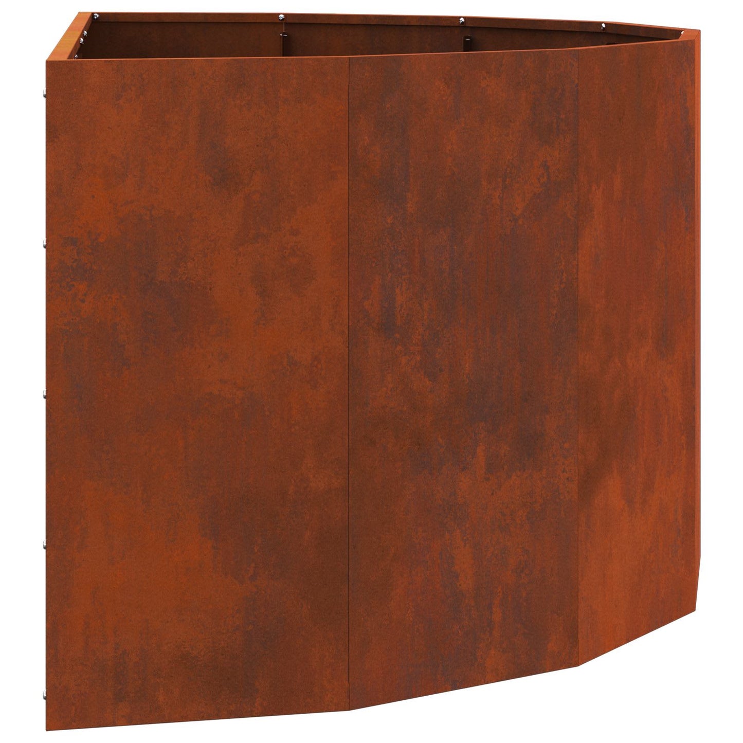 vidaXL Jardinière Corten 120 x 60 x 50 cm Acier patinable