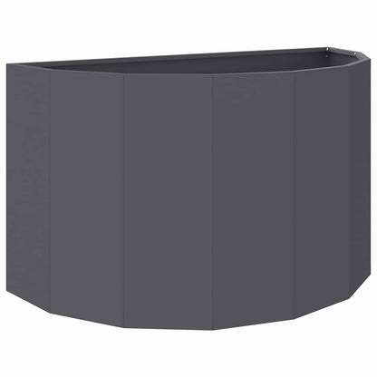 vidaXL Jardinière anthracite 90 x 45 x 50 cm acier