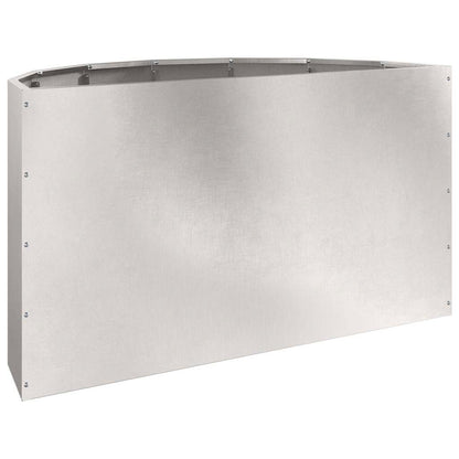 vidaXL Jardinière argentée 90 x 45 x 50 cm acier inoxydable