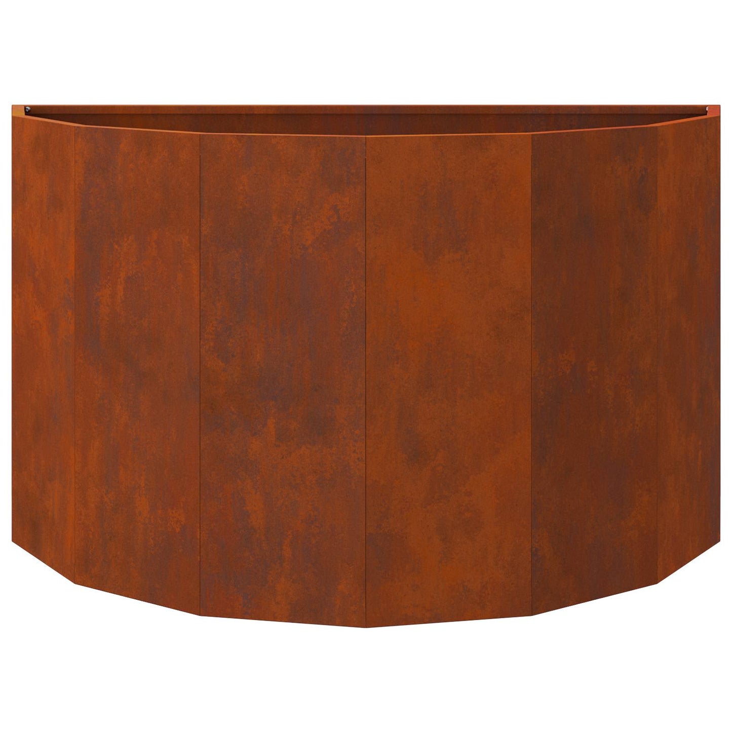 vidaXL Jardinière Rouille 90 x 45 x 50 cm Acier corten