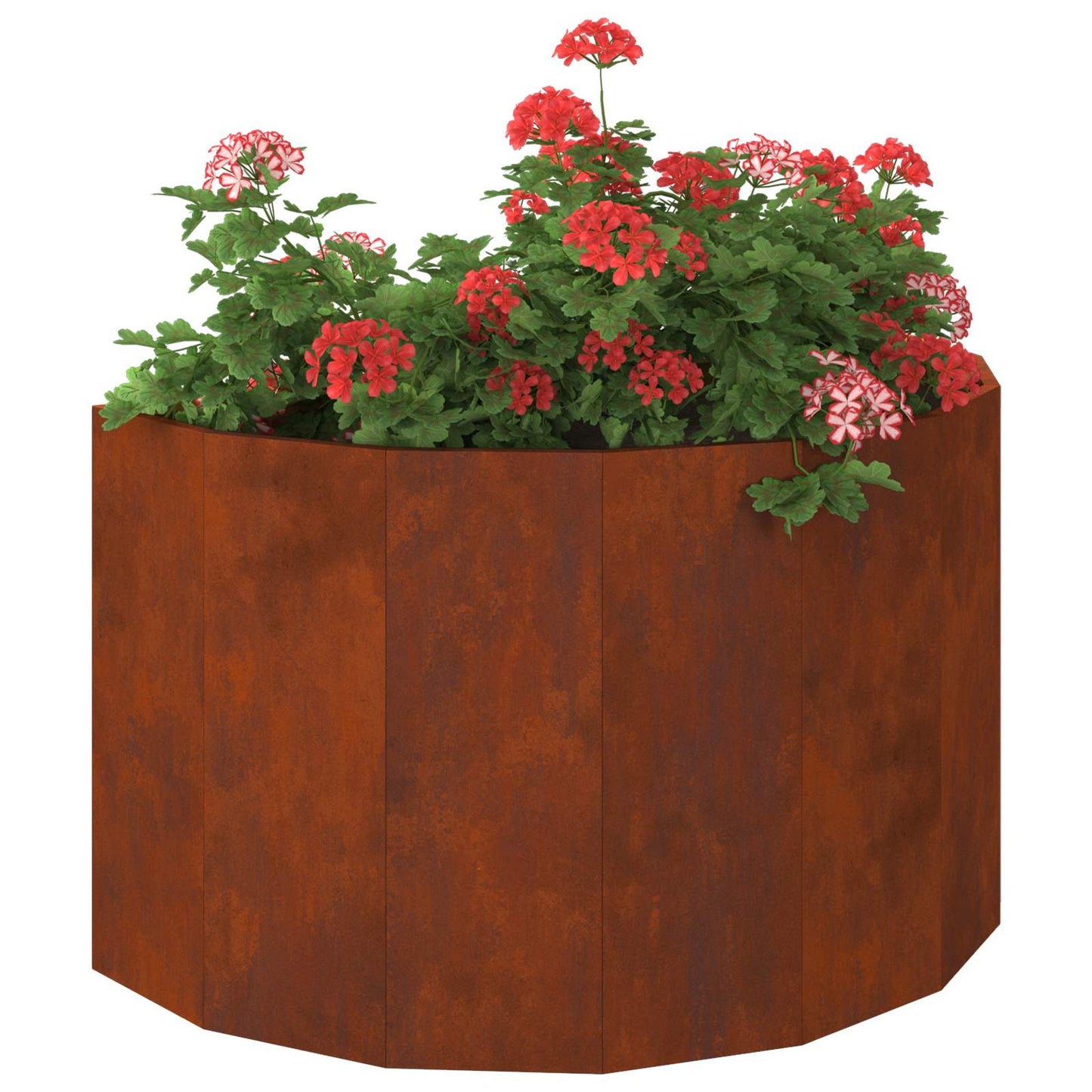 vidaXL Jardinière Rouille 90 x 45 x 50 cm Acier corten