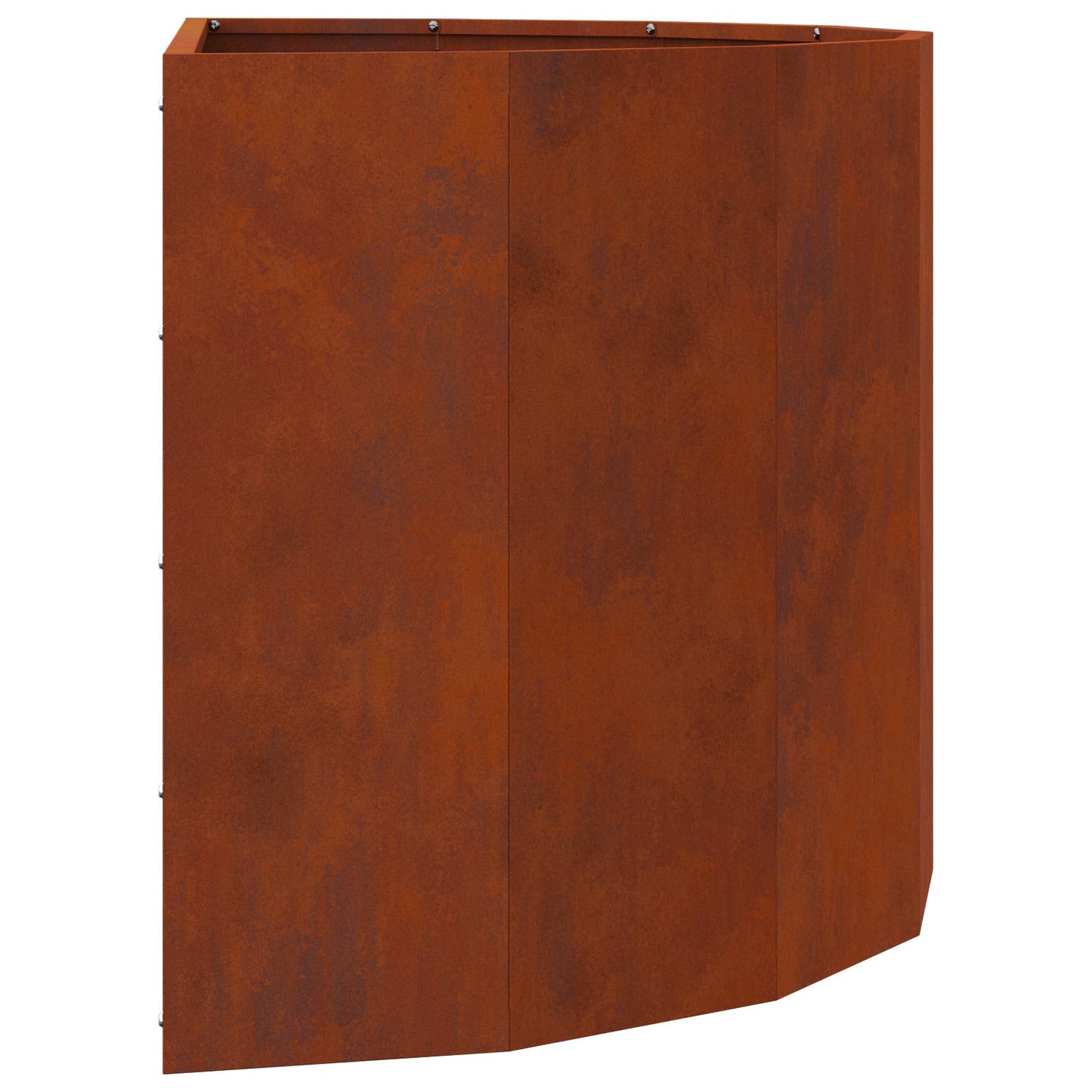 vidaXL Jardinière Rouille 90 x 45 x 50 cm Acier corten