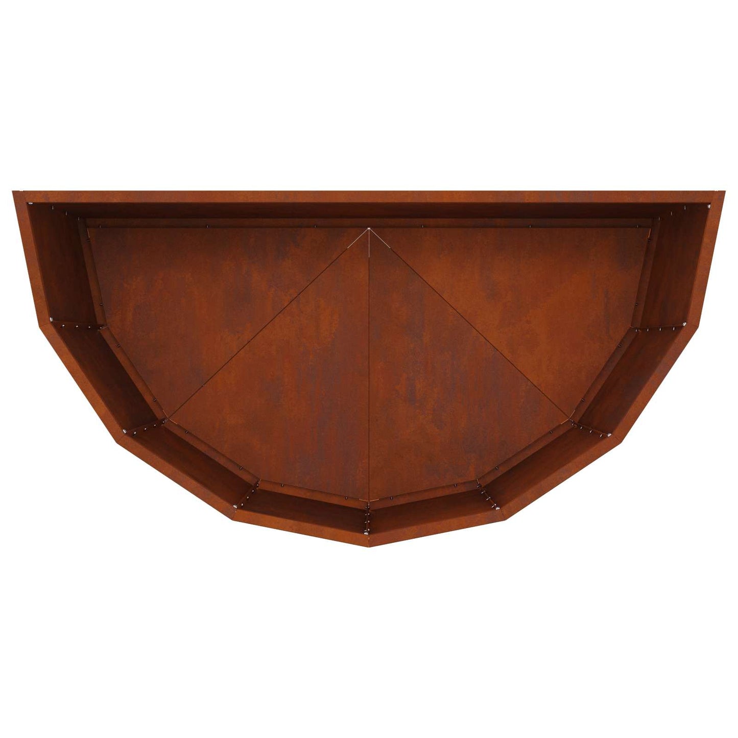 vidaXL Jardinière Rouille 90 x 45 x 50 cm Acier corten