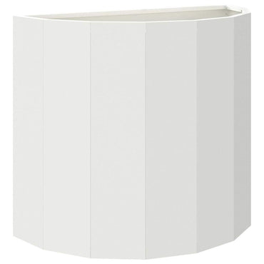vidaXL Jardinière blanc 60 x 30 x 50 cm Acier