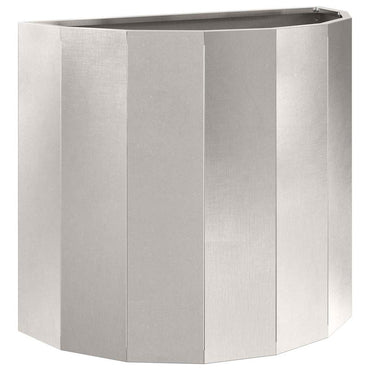 vidaXL Pflanzkübel Silber 60 x 30 x 50 cm Edelstahl