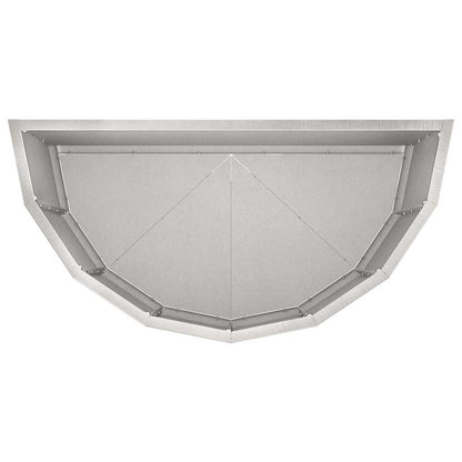 vidaXL Pflanzkübel Silber 60 x 30 x 50 cm Edelstahl