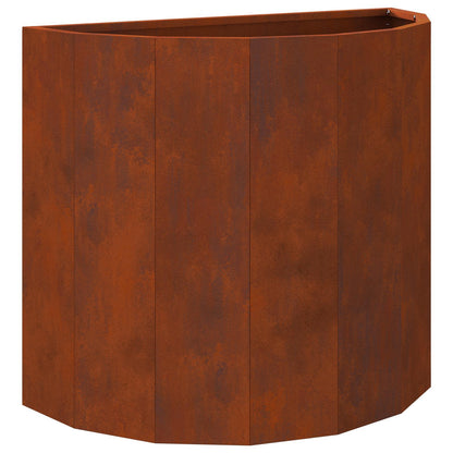 vidaXL Pflanzkübel Rostig 60 x 30 x 50 cm Wetterfeststahl