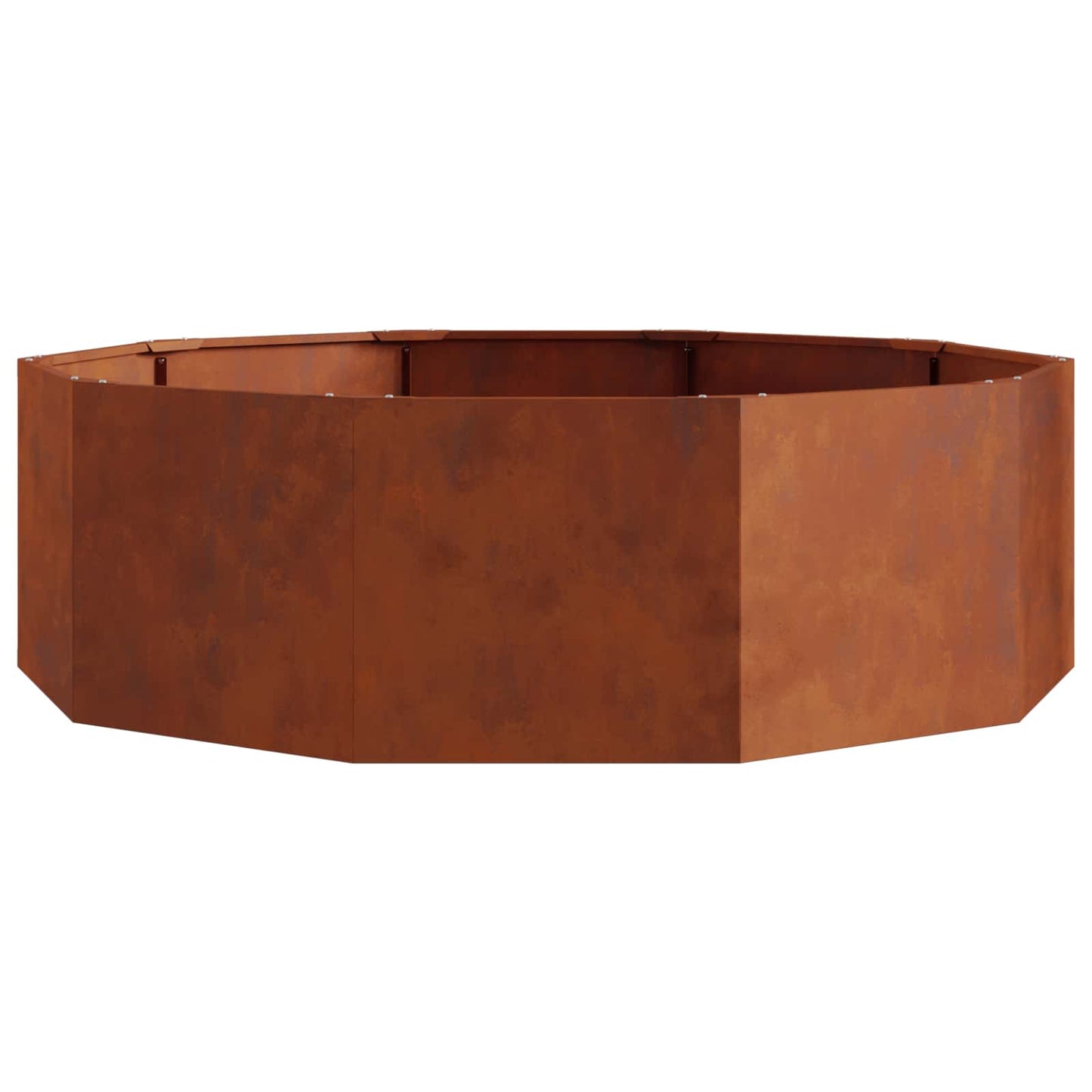vidaXL Pflanzkübel Rostig 120 x 120 x 35 cm Wetterfeststahl