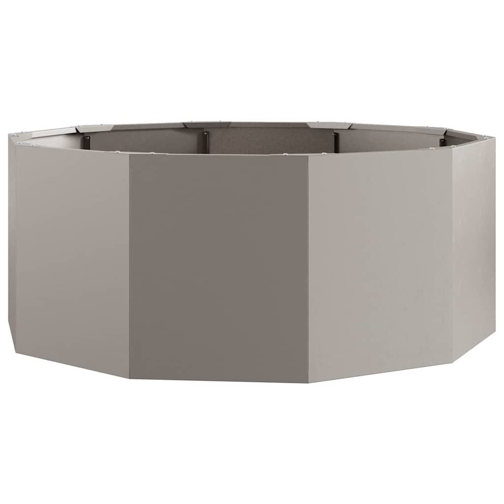 vidaXL Pflanzkübel Rostig 90 x 90 x 35 cm Wetterfeststahl