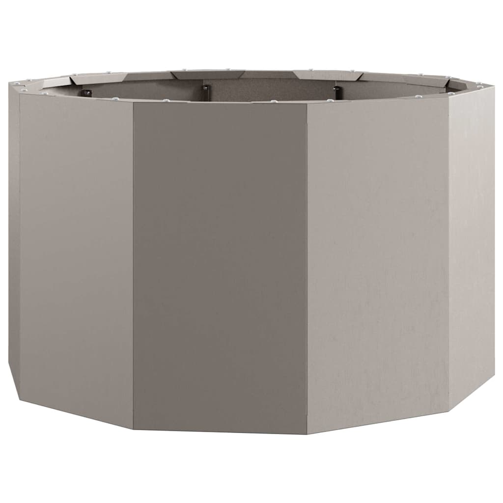 vidaXL Pflanzkübel Rostig 60 x 60 x 35 cm Wetterfeststahl