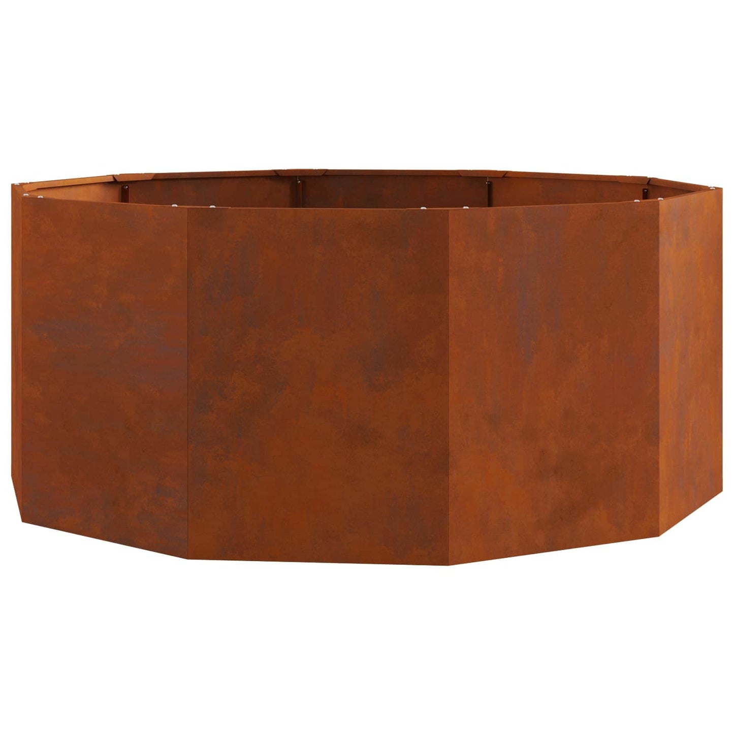 vidaXL Pflanzkübel Rostig 120 x 120 x 50 cm Wetterfeststahl