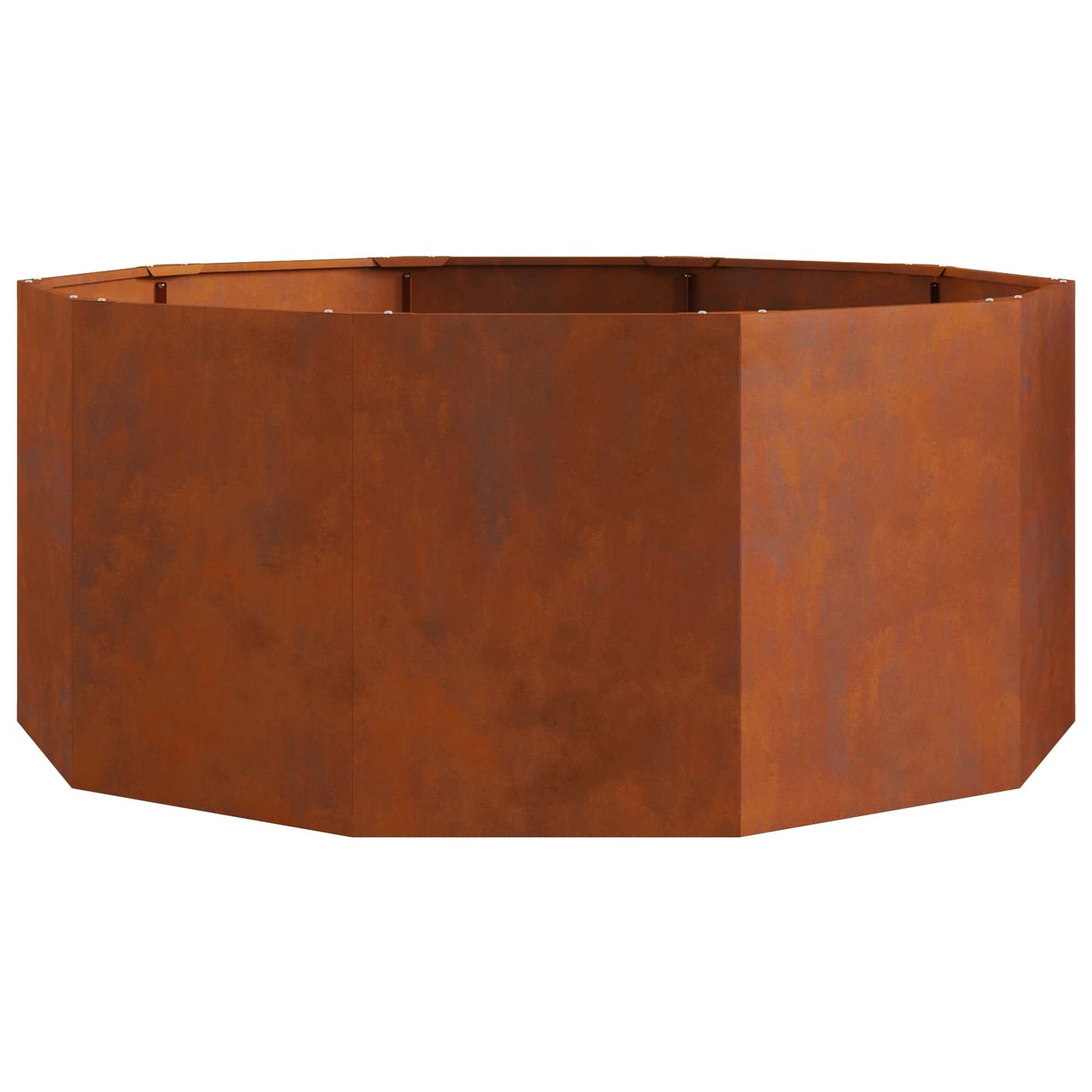 vidaXL Pflanzkübel Rostig 120 x 120 x 50 cm Wetterfeststahl