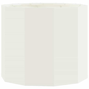 vidaXL Pflanzkübel Weiß 60 x 60 x 50 cm Stahl