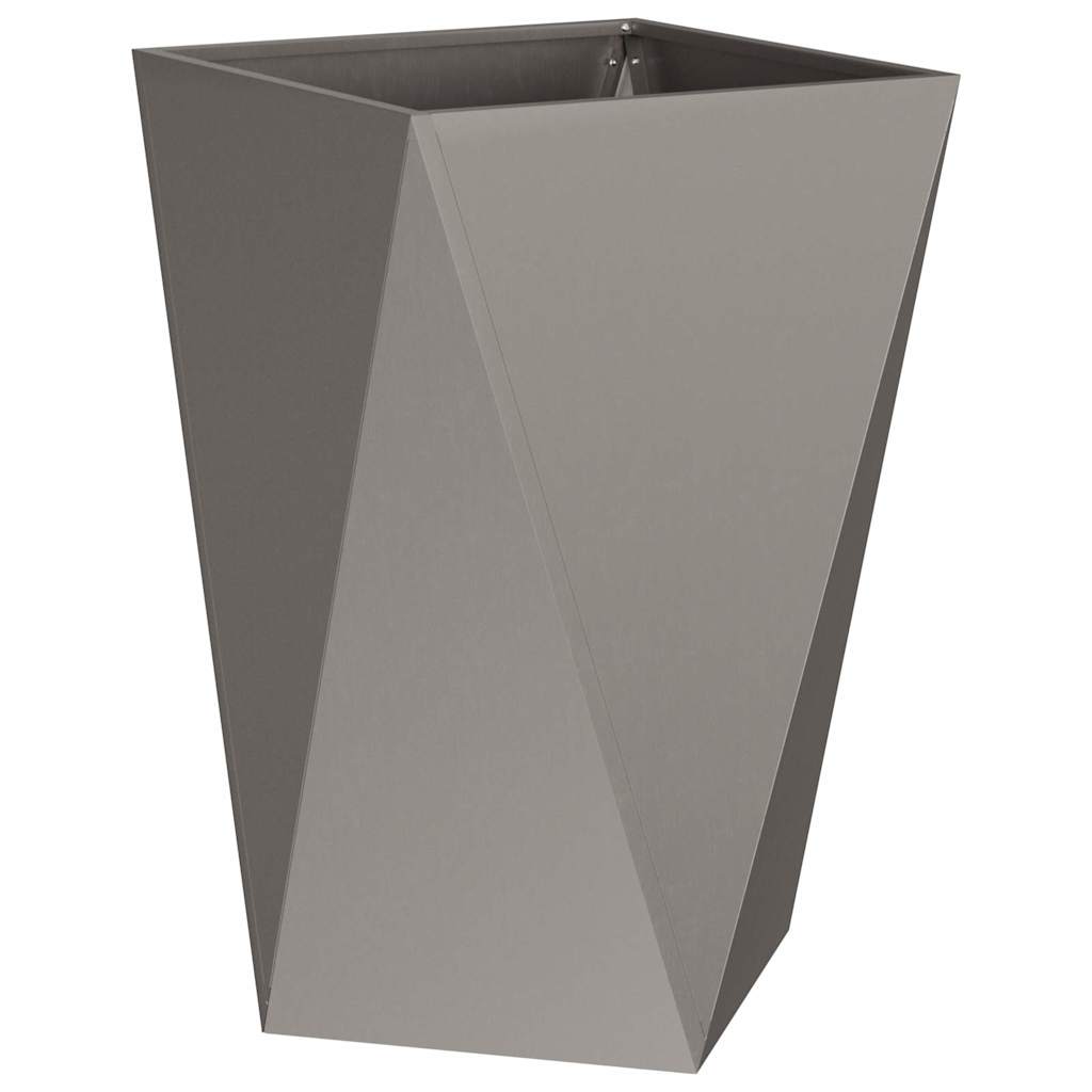 vidaXL Pflanzkübel Rostig 50 x 50 x 75 cm Wetterfeststahl