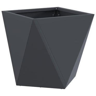 vidaXL Pflanzkübel Anthrazit 30 x 30 x 30 cm Stahl