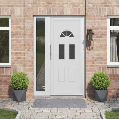 Pflanzkübel 2 pcs Anthrazit 30 x 30 x 30 cm Stahl