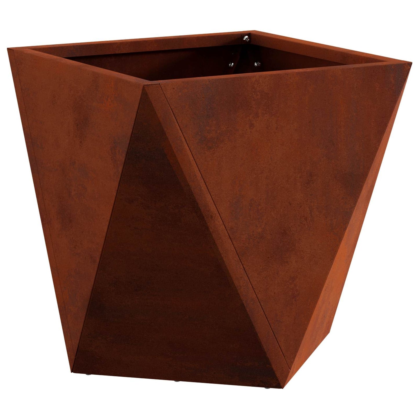 vidaXL Pflanzkübel Rostig 30 x 30 x 30 cm Wetterfeststahl