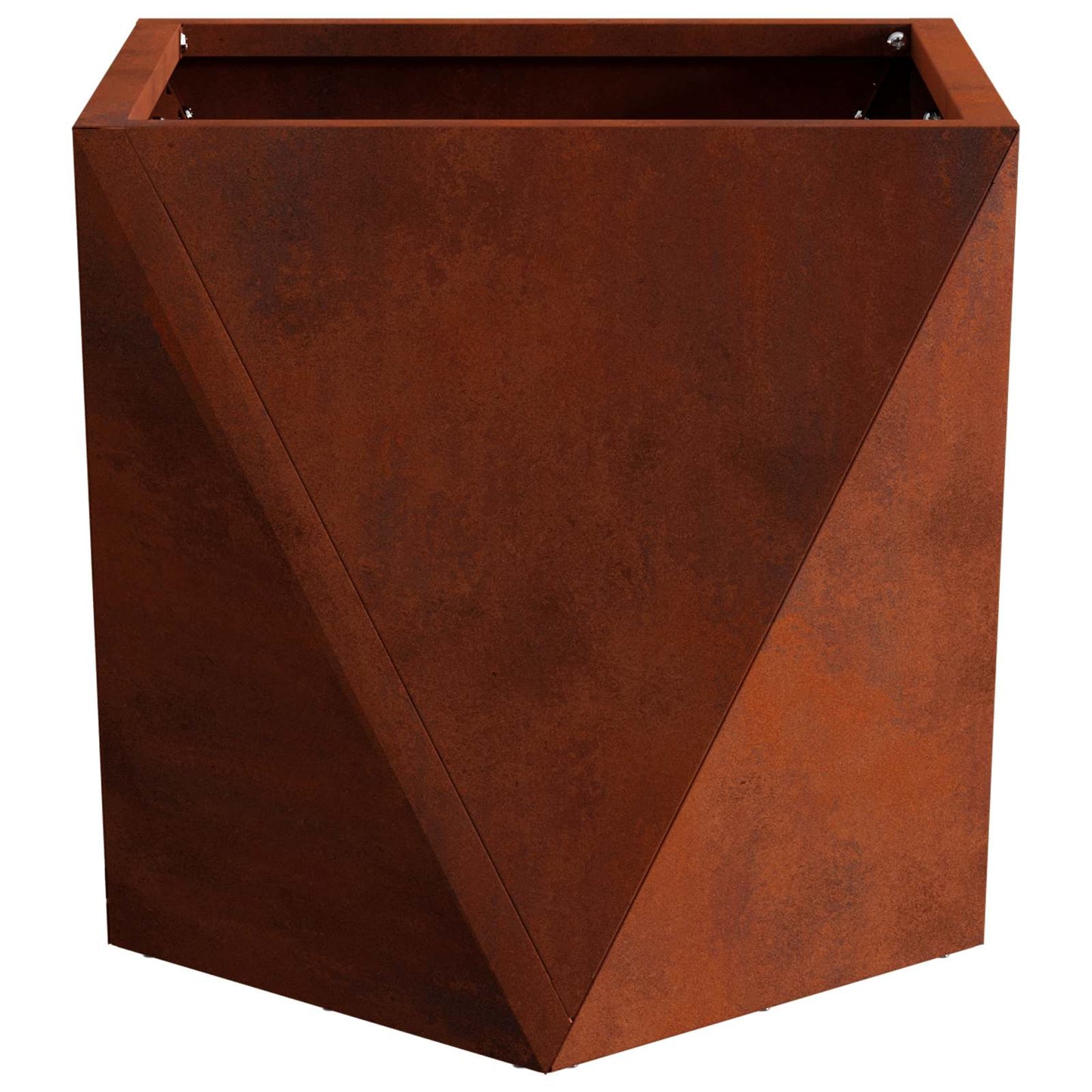 vidaXL Pflanzkübel Rostig 30 x 30 x 30 cm Wetterfeststahl