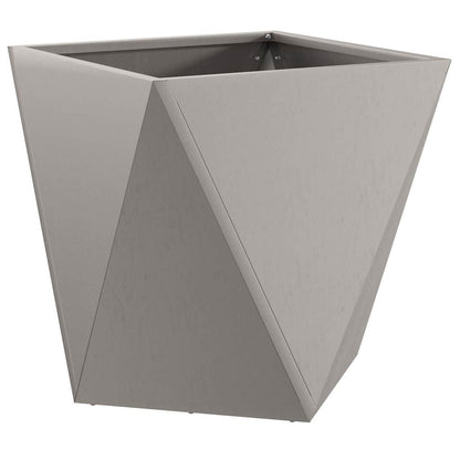 vidaXL Pflanzkübel 2 pcs Rostig 40 x 40 x 40 cm Wetterfeststahl