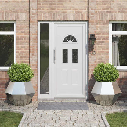 Pflanzkübel 2 pcs Silber 75 x 75 x 60 cm Verzinkter Stahl