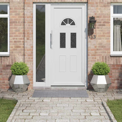 Pflanzkübel 2 pcs Silber 50 x 50 x 40 cm Edelstahl