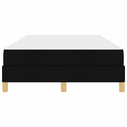 Boxspringbett mit Matratze Schwarz 120 x 190 cm Stoff