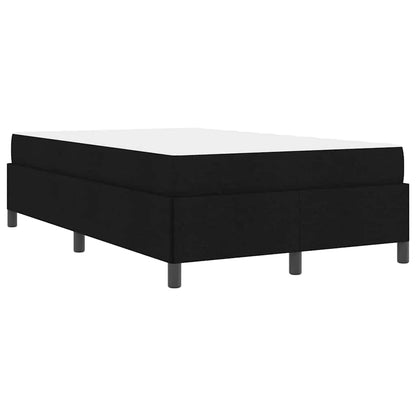Boxspringbett Schwarz 120 x 190 cm Stoff