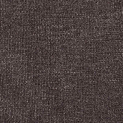 Boxspringbett mit Matratze Dunkelbraun 200 x 80 cm Polyester