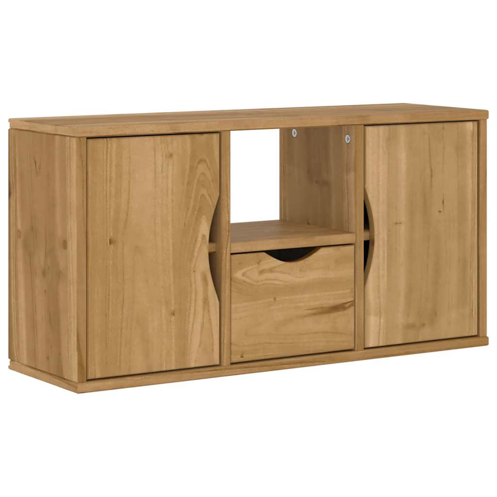 vidaXL Meuble TV 4 pcs avec rangements ODDA Pin massif