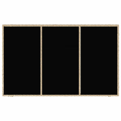 vidaXL Garten Essgruppe 5 pcs Beige Poly-Rattan