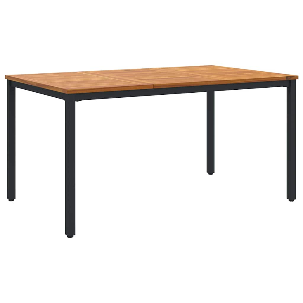 vidaXL Salon de jardin à manger 5 pcs Noir et marron Résine tressée