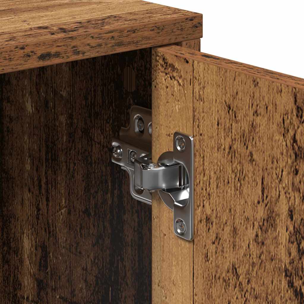 Sideboard 2 pcs Altholz 60 x 31 x 70 cm Holzwerkstoff