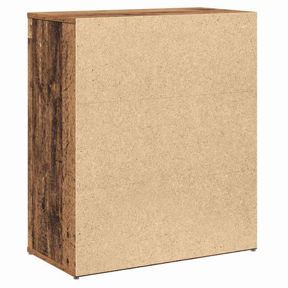 Sideboard 2 pcs Altholz 60 x 31 x 70 cm Holzwerkstoff