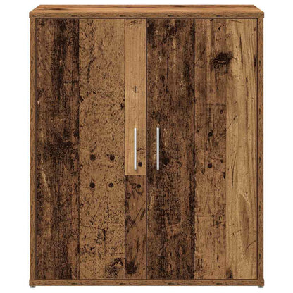 Sideboard 2 pcs Altholz 60 x 31 x 70 cm Holzwerkstoff