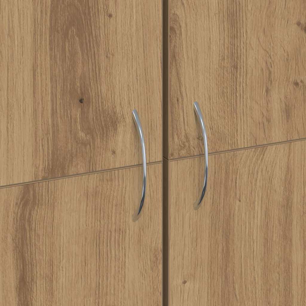 Büroschrank Artisan-Eiche 70 x 32 x 77.5 cm Holzwerkstoff