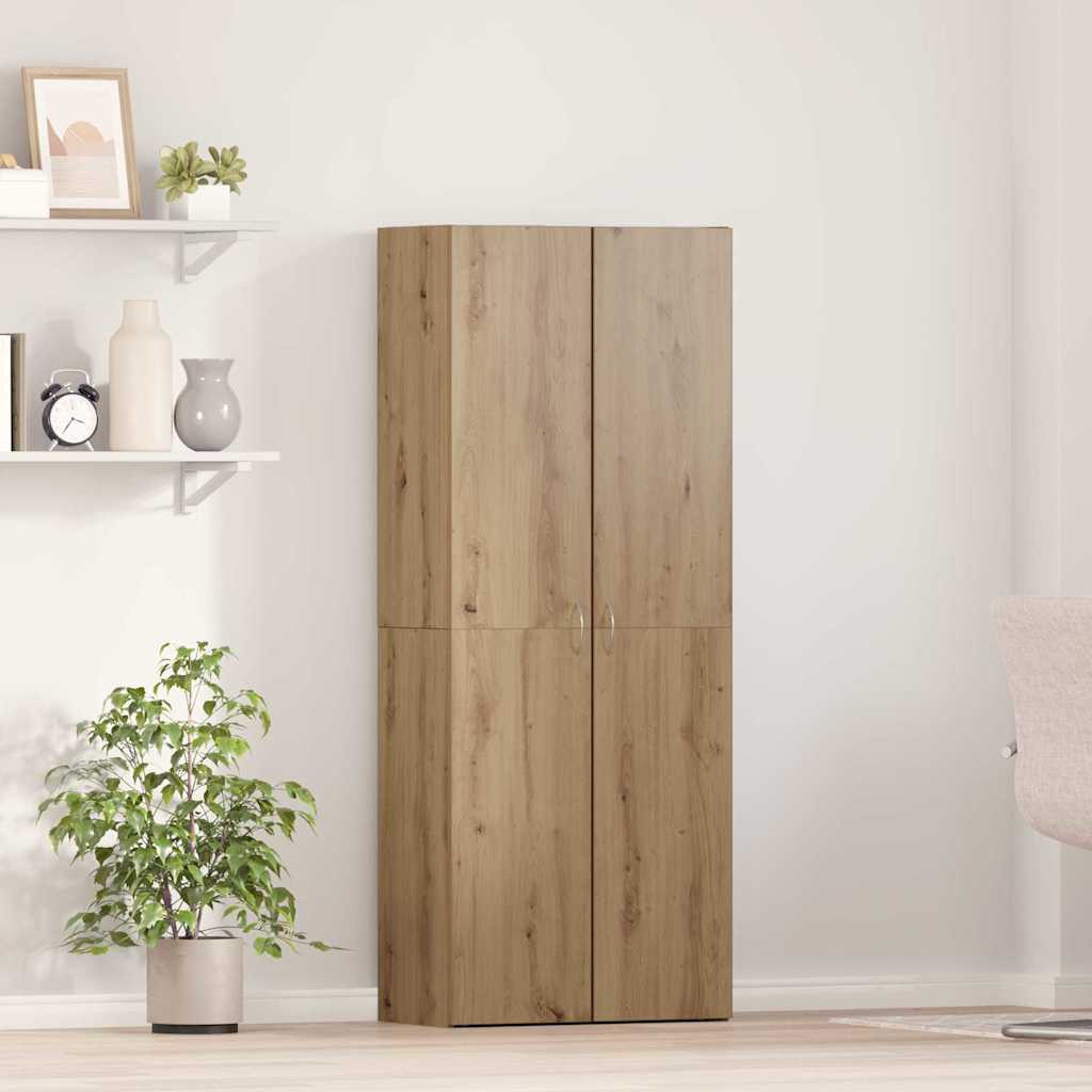 Büroschrank Artisan-Eiche 70 x 32 x 77.5 cm Holzwerkstoff