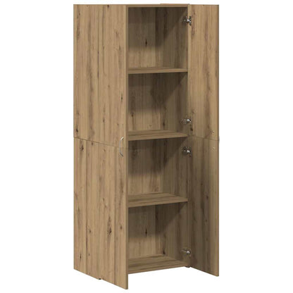 Büroschrank Artisan-Eiche 70 x 32 x 77.5 cm Holzwerkstoff