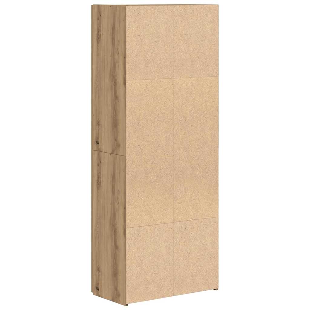 Büroschrank Artisan-Eiche 70 x 32 x 77.5 cm Holzwerkstoff