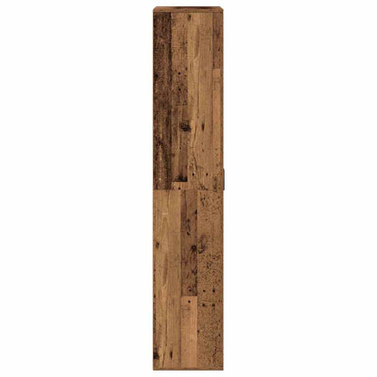 vidaXL Highboard Altholz 80 x 35 x 180 cm Holzwerkstoff