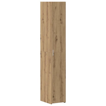 vidaXL Buffet haut 2 pcs chêne Artisan 30 x 42,5 x 185 cm