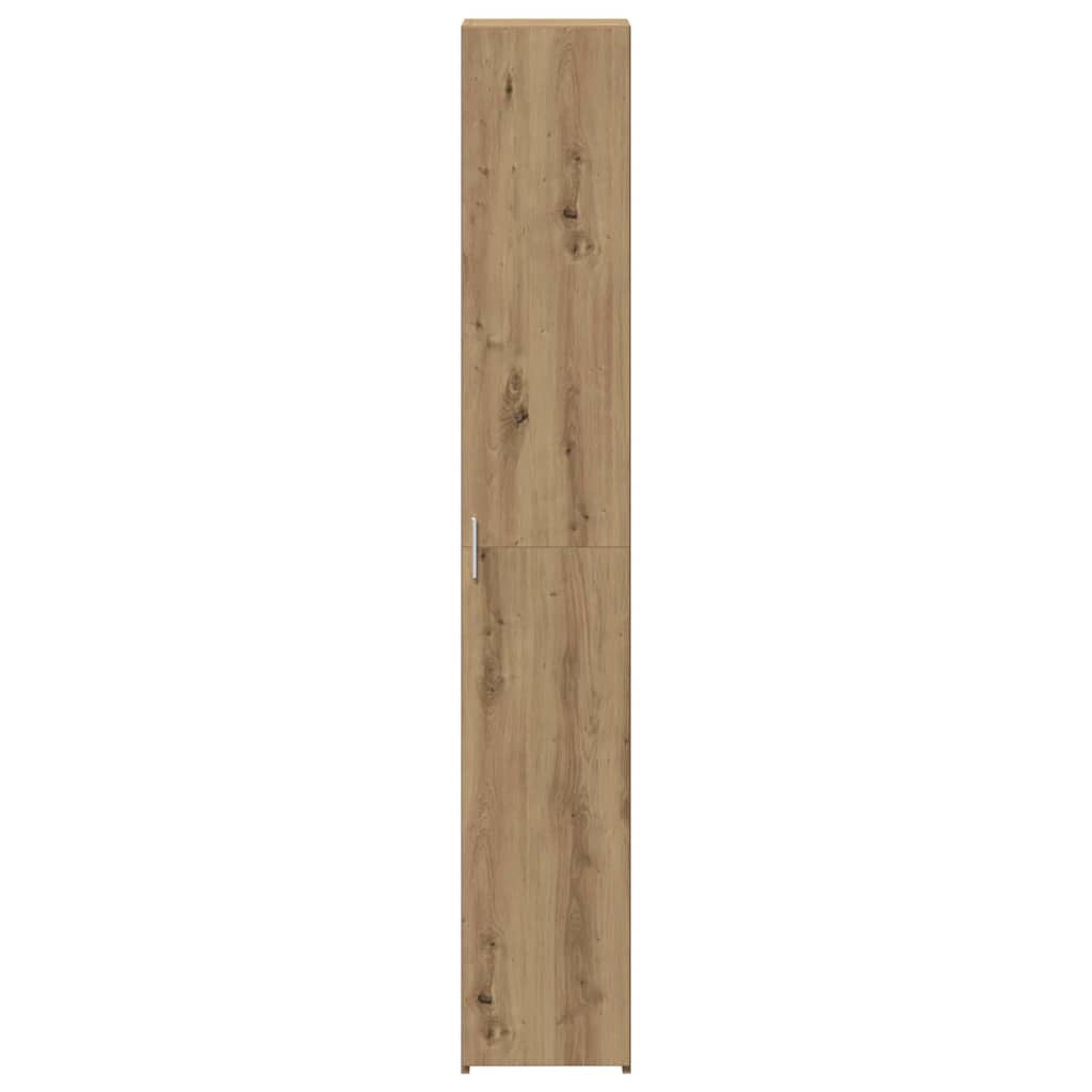 vidaXL Buffet haut 2 pcs chêne Artisan 30 x 42,5 x 185 cm