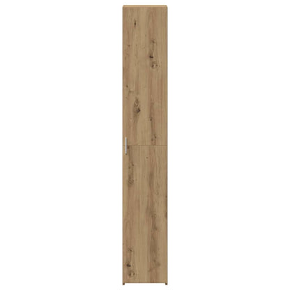 vidaXL Buffet haut 2 pcs chêne Artisan 30 x 42,5 x 185 cm