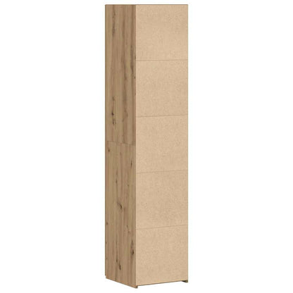 vidaXL Bahut chêne artisan 40 x 42,5 x 185 cm