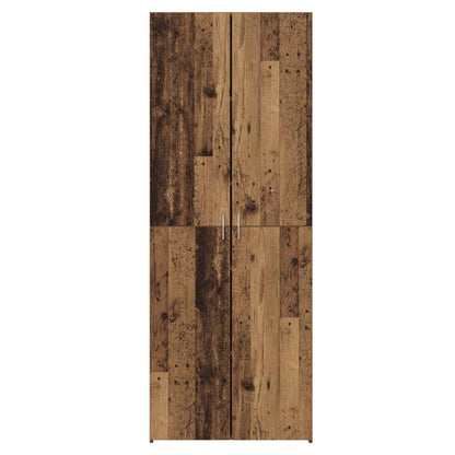 Hochboard Altholz 70 x 42.5 x 185 cm Holzwerkstoff
