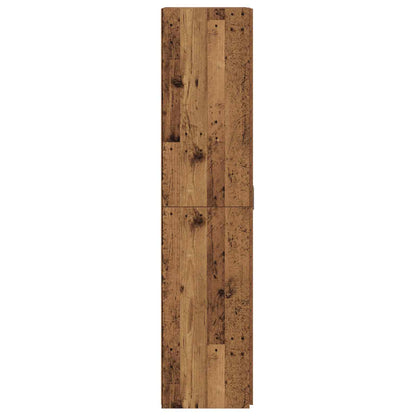Hochboard Altholz 70 x 42.5 x 185 cm Holzwerkstoff