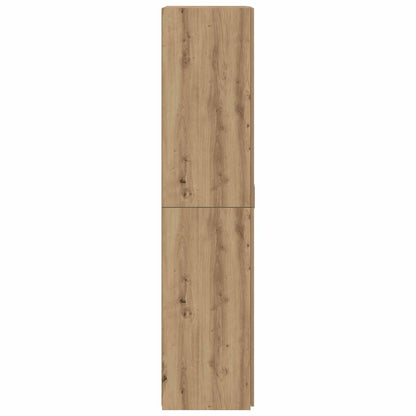 vidaXL Highboard 2 pcs Artisan-Eiche 80 x 42 x 185 cm