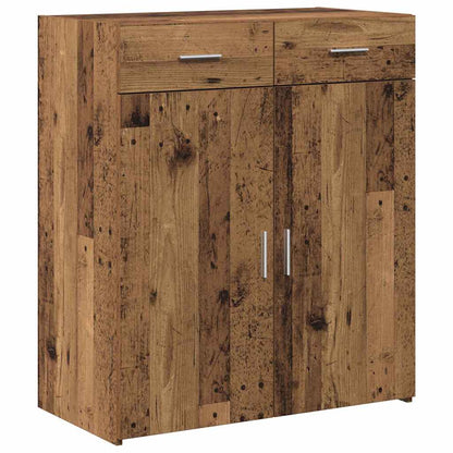 Badschrank Altholz 80 x 42,5 x 93,5 cm Holzwerkstoff