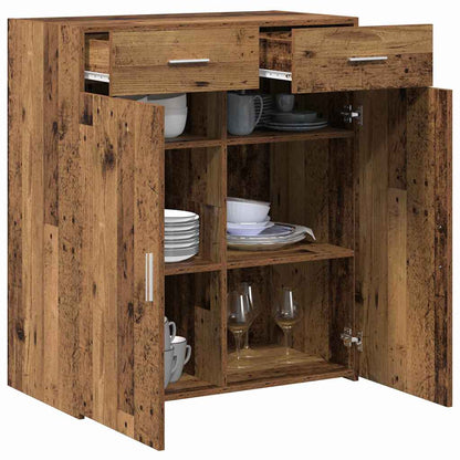 Badschrank Altholz 80 x 42,5 x 93,5 cm Holzwerkstoff